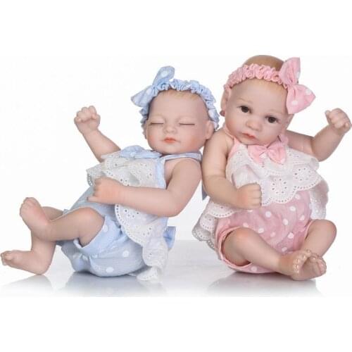 All-glue mini cute water bath play house toy doll simulation baby foreign trade popular hot sale