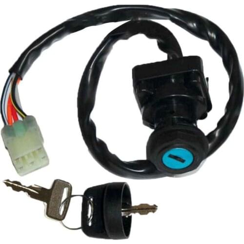 Motorbike Ignition Key Switch Lock For SUZUKI LTF400 LTF400F LTF400 EIGER 400 2WD 4WD 2002-2007 Moped Scooter Replacement cdi