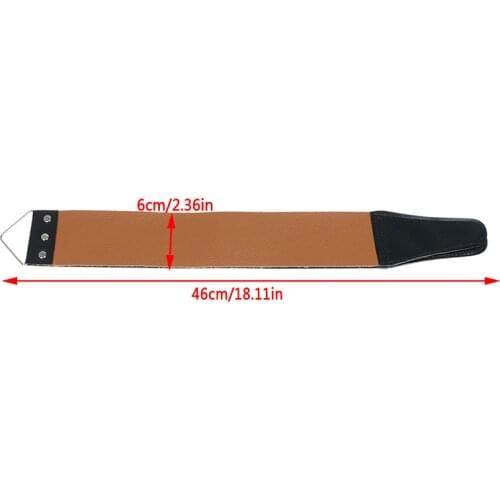 1pc Canvas Leather Shaving Strop Straight Razor Sharpener Strap Belt Shaving Strap Tool Hot