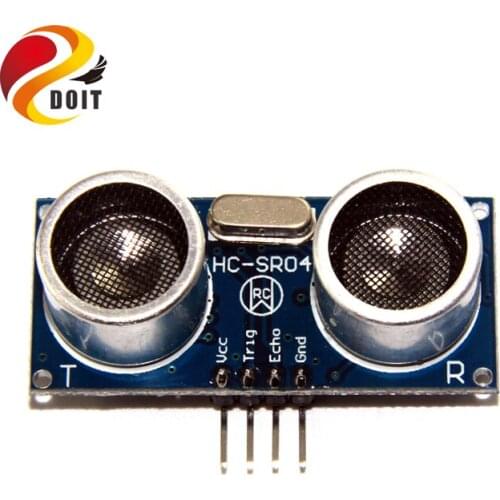 1pcs Ultrasonic Module HC-SR04 Distance Measuring Transducer Sensor HC SR04 HCSR04 For Robot Car Chassis Model