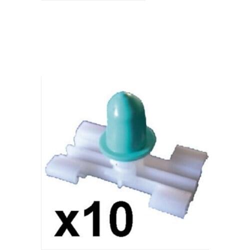 10x For BMW E46 Trim Clips for Door Bump Strip / Body Trims- 51138231130