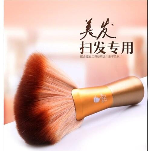 2017 Smith Chu Soft Hair Brush Professional Barbers Neck Face Hair Cleaning Brushes Barber Hair Cutting Powder Hot Sell, LZN0009