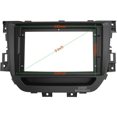 9 INCH Car Audio Frame GPS Navigation Fascia Panel Car dvd Plastic Frame Fascia is suitable for 2018 ROEWE RX3