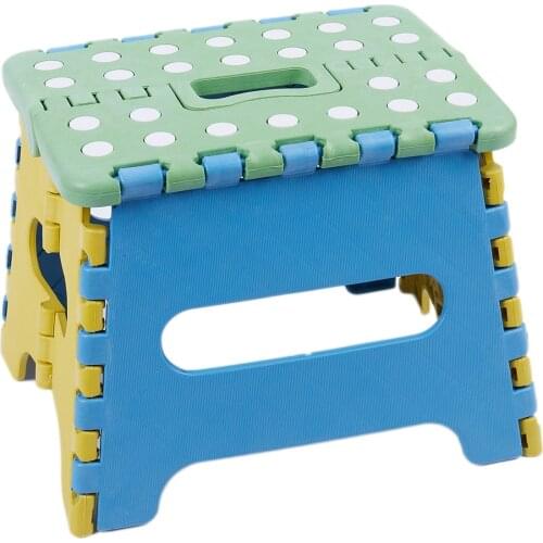 Promotion! Folding stool Folding seat Folding step 22 x 17 x 18cm Plastic up to 150 Kg foldable