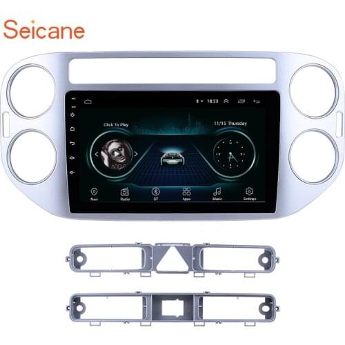 Seicane 9 Inch Android 8.1 Car Radio Audio GPS Navi Stereo Wifi Multimedia Player Head Unit For VW Volkswagen Tiguan 2010-2015