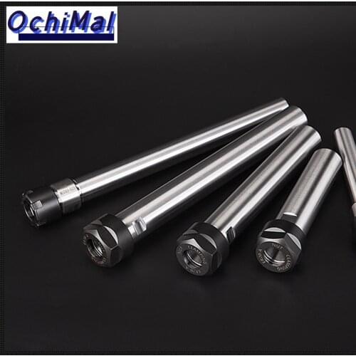 ER Collet Chuck Holder C8 C10 C12 C16 C20 C25 C32 ER8 ER11 ER16 ER20 ER25 ER32 CNC Milling Lengthen Tool carrier 1Set