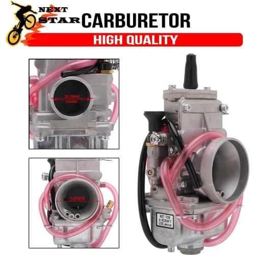 Aluminum Motorcycle Carburetor Carburador With Power Jet For Mikuni TM 24 28 30 32 34MM 150CC 200CC 250CC 350CC 350CC Flat Slide