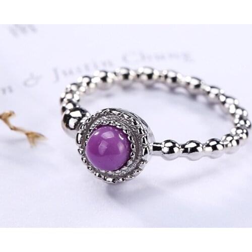 2018 Rushed Anel Feminino Ziyun Mother Inlaid Ring, Japan And South Korea Small Pure Fresh Opening Ms Adjustable Ring Wholesale