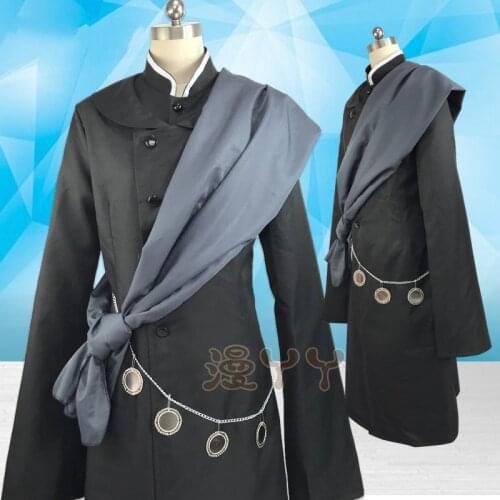 Under Taker Cosplay Costume Black Butler Book of Circus Costume Kuroshitsuji Under Taker Costume Kuroshitsuj