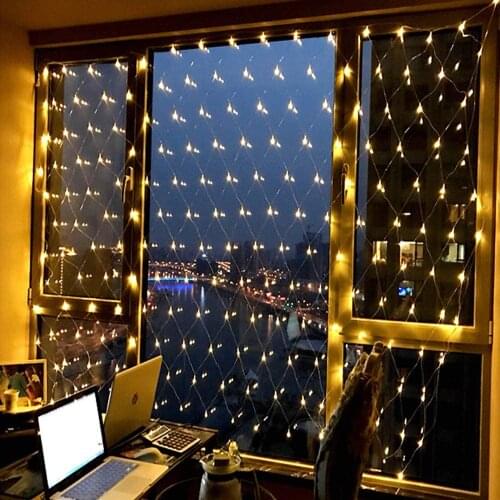 Светодиодные гирлянды-сетки LAN XI XI China At AliExpress