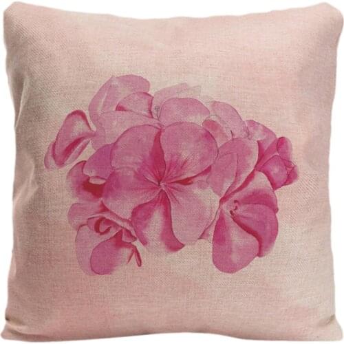 Hydrangea Flowers Printed Throw Pillow Case Decorative Cushion Cover Pillowcase Great Gift By Lvsure For Car Sofa Seat