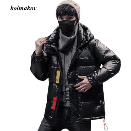 New Arrival Winter Style High Quality 80% White Duck Down Hooded Solid Mens Down Coats Men Waterproof Parkas Dress Size M-4XL