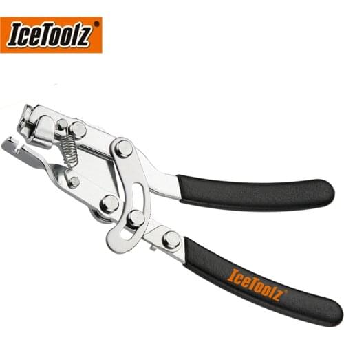 Genuine IceToolz 01A1 Fourth Hand Cable Puller Universal Cable Holder with Locking Mechanism Bike Repair Tools Parts