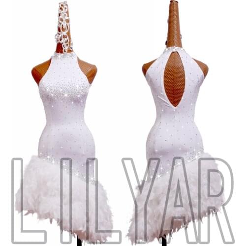 New Latin Dance Dress Competition Dress Costumes Skirt Performing Dress Adult Customize Children Red Matador Skirt Split Skirtes