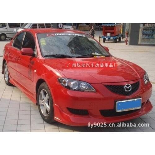 Suitable for 2008-09 Mazda M3 1.6 Ma 3 Small Surround | Car Modified Front and Rear Lip Side Skirt