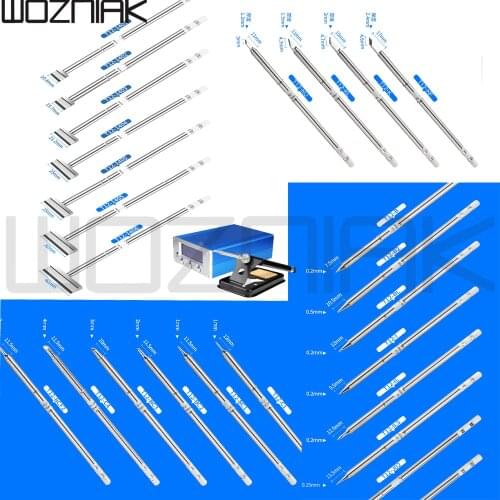Universal T12 Series Solder Soldering Iron Tips Digital Welding Tip For T12 FX951 FM203 I2C Soldering Rework Soldering Station