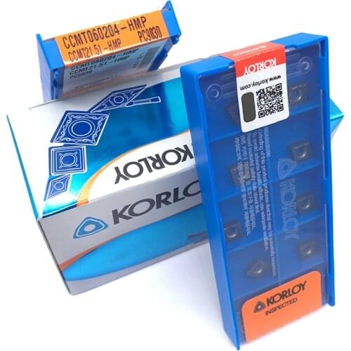 100PCS Inserts Original CCMT060204 HMP PC9030 Internal Turning Tool Carbide Insert Processed Stainless Steel Lathe Tool With Box