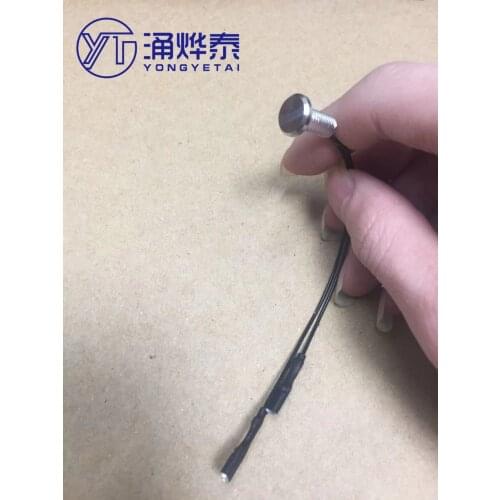 YYT 2PCS Cooking machine Soymilk machine Broken machine accessories Temperature sensor probe 100K induction flat head