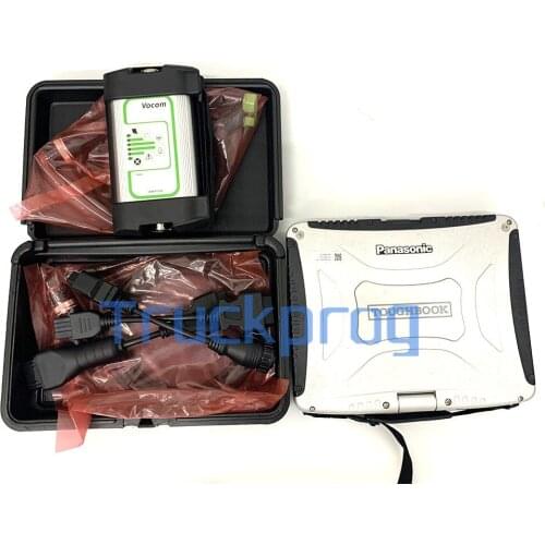 2.7 PTT diagnostic laptop CF19 for Volvo Vocom 88890300 diagnostic tool for volvo Truck vocom 1 Excavator Diagnostic tool