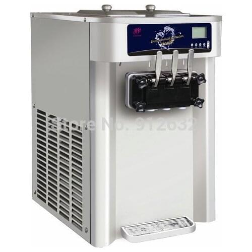 20-24l/h Commercial Soft Ice Cream Machine Icecream Maker Machine