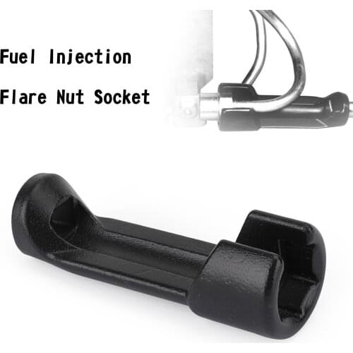 Areyourshop 3/4" Fuel Injection Flare Nut Socket Fuel Pump Lines Removal Tool Fit For Cummins Car Accessories Auto Parts