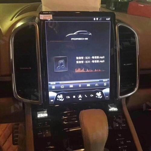 For Porsche Cayenne 2010-2017 Tesla Radio Android 9.0 64 Car GPS Navigation Multimedia Player Auto Stereo HeadUnit Tape Recorder