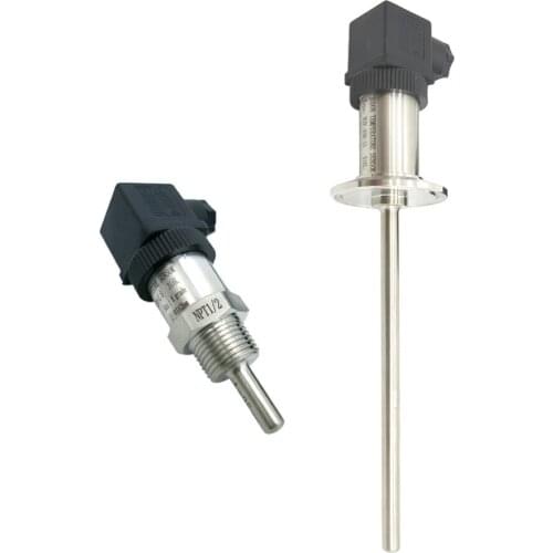 Tri-Clamp Temperature Sensor 4-20mA signal output Temperature Sensor 2 Wire Thread 0 to 200C Temperature transmitter