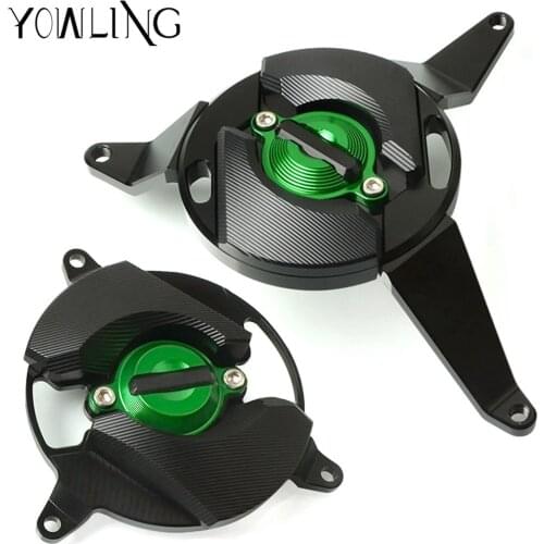 For Kawasaki Z900 Z 900 2017 2018 Motorcycle Accessories Engine Guard Protector Cover Engine Stator Guard Case Protection Cover
