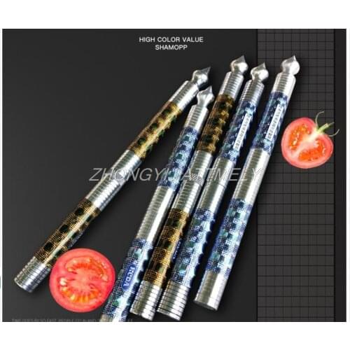 Double-edged food carving knife, Thai fruit carving knife, chef carving knife, cooking carving master knife, food crescent knife