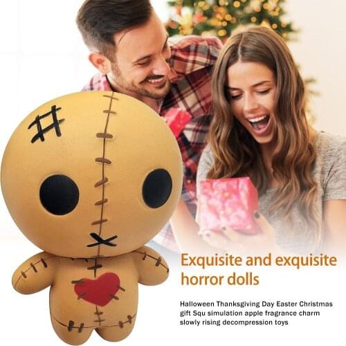Squishy Toy Soft Exquisite Horror Doll Scented Stress Relief Toy Kawaii Collection Slow Rising Toy Decompression Toys