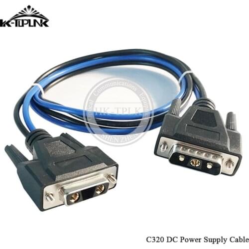 For ZTE OLT C320 PSU-AC Rectifier 220V AC to 48V DC Power Supply Cable 1-5 Meters