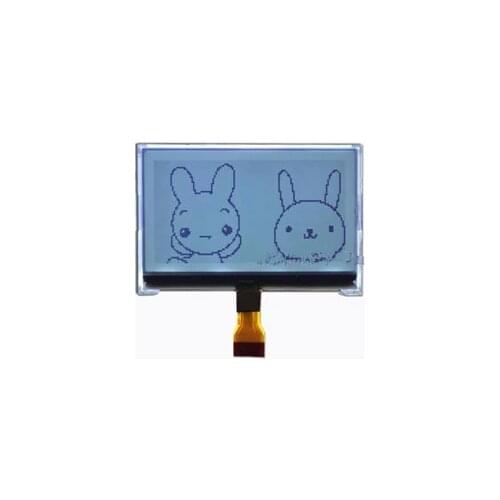 20PIN COG 12864 LCD ST7567 Controller 3.3V Grey Backlight FSTN Full Impregnated