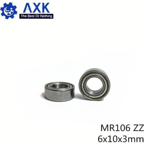 MR106zz Bearing 6*10*3 mm ( 10 PCS ) ABEC-5 Miniature MR106 Z ZZ High Precision MR106Z Ball Bearings