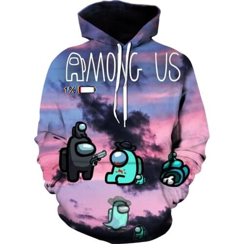 2021 New 3D Hoodie Mens Hooded Cute Anime Print Hoodie Sweatshirt Fashion Casual Wear Sportswear Mens/Ladies Jacket Funny Hood