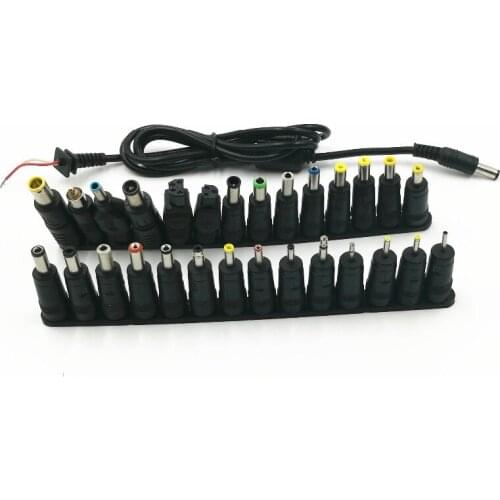 28 pcs New Universal AC DC Jack Charger Power Supply Adapter Connector Plug be in common use a variety of notebook brand