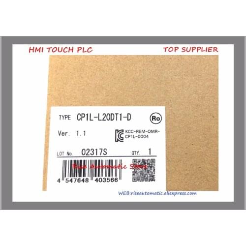 New Original Unit CP1L-L20DT1-D 24DC Input 12 Point Transistor Output 8 Point CP1L-L20DT-D DC24V 12 DI 8 DO Transistor