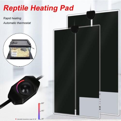 Pet Warm Heater Electric Safety Power Pet Reptile Heating Pad Heat Mat Incubator with Temperature Control EU Plug 5/7/14/20 W