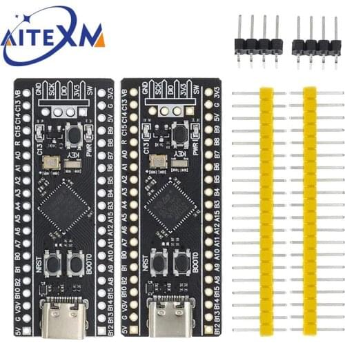 STM32F401 STM32F411 Development Board V3.0 STM32F401CCU6 STM32F411CEU6 STM32F4 Learning Board 84Mhz 64KB RAM 256KB ST-LINK V2