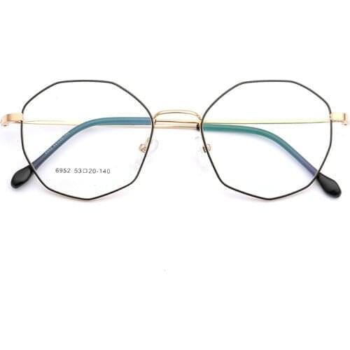 Retro Spectacle Frame Korean Myopia Glasses Fashionable Full Frame Can Be Equipped with Anti-Blue Light Lenses