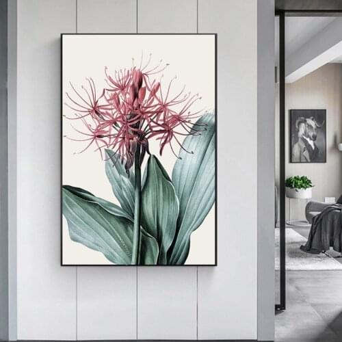 Modern Flowers Canvas Painting Wall Art Poster And Prints Painting Wall Pictures For Home Living Room Nordic Style Decoration
