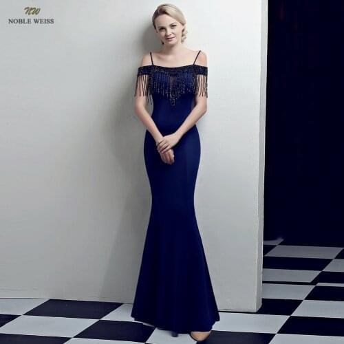 Prom dresses 2019 dark red mermaid beading prom dress sexy vestidos de gala floor-length boat neck prom gown