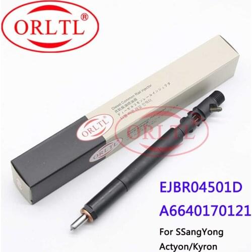 ORLTL A6640170121 Fuel Injector EJBR 04501D Common Rail Sprayer EJBR04501D For Ssangyong Actyon 200 2.0L Xdi MPV 4WD (141bhp)