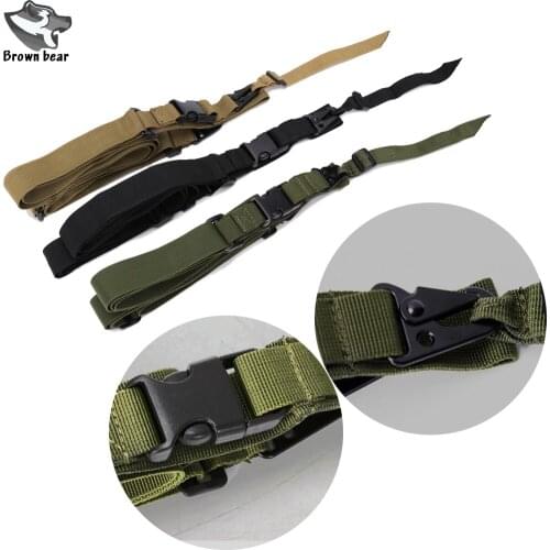 High Quality Adjustable Nylon Tactical 3 Point Rifle Sling Airsoft Multi-function Gun Strap Shoulder Strap Airsoft Hunting Gun