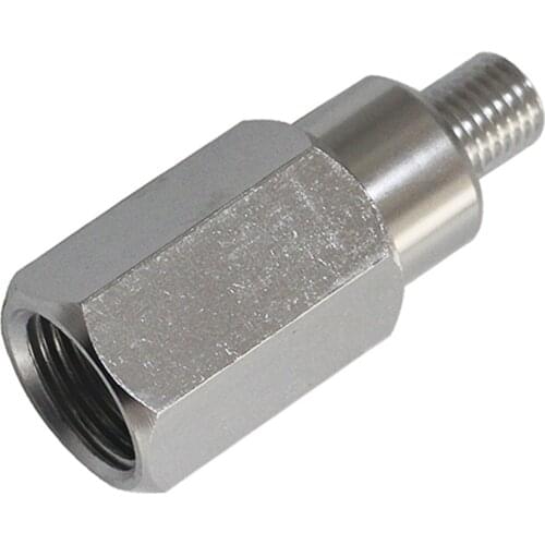 Swap Coolant Temperature Sensor Sending Unit Adapter M12 1.5 - 1/2'' -14 NPT for LS1 Engines, Vehicle Replacement Part