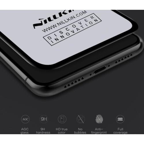 NILLKIN for Apple iPhone 11 Glass 3D CP+MAX Anti-Burst Full Coverage Protective Glass for iPhone 11 Pro Max Screen Protector