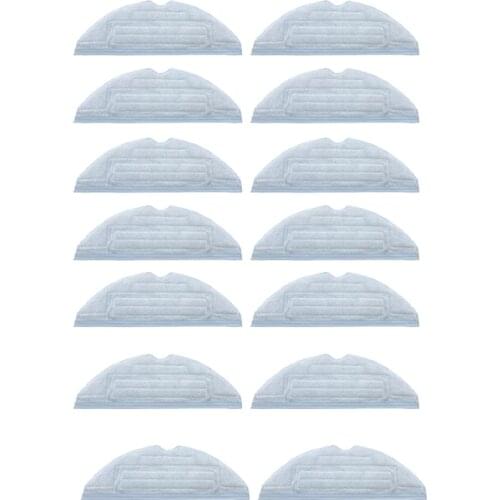 14Pcs Replacement Mop Cleaning Cloth for Roborock S7/T7 Plus Robot Vacuum Cleaner Spare Parts