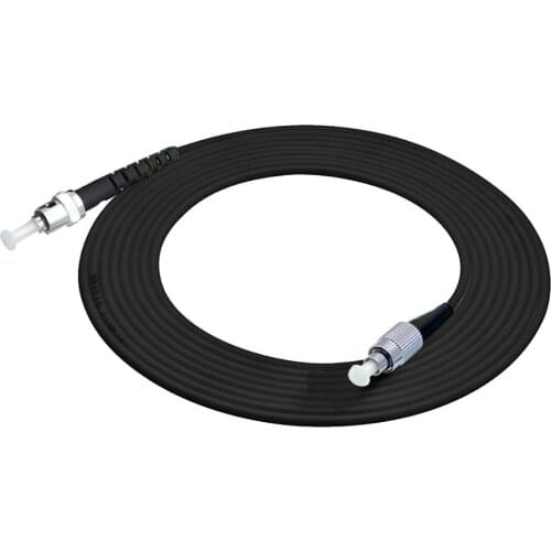 32FT Outdoor Armored 10Meters FC-ST Simplex 9/125 OS1 Single-mode Fiber Optic Cable Patch Cord Jumper FC to ST FC/PC-ST/PC