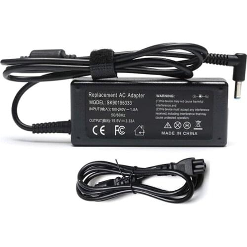 65W 19.5V 3.33A Power Adapter Charger New for HP ProBook 640 G2 650 G2 430 G3 450 G3 440 G3 Notebook Power -US Plug