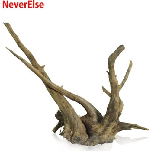 6pcs Aquarium Fish Tank Driftwood Natural Tree Trunk Root Plant Stump Branch Ornament Aquario Decoration Waterscape Accessories