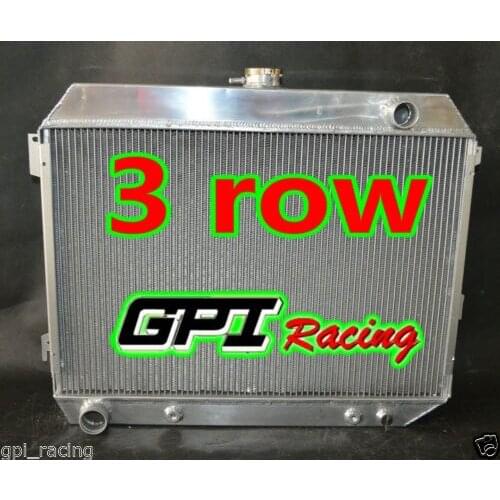 Aluminum Radiator 1970-1974 FOR Dodge Challenger/1968-1972 Plymouth GTX V8 6.3L-7.2L